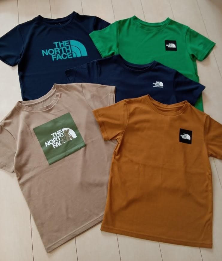 THE NORTH FACE Tシャツ 5点セット 150　ノースフェイス