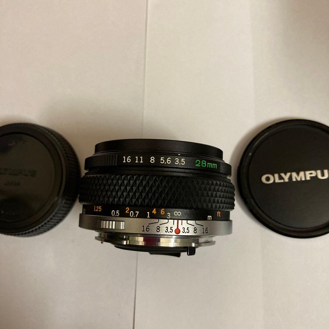 オリンパス　広角レンズ　F3.5   f=28mm