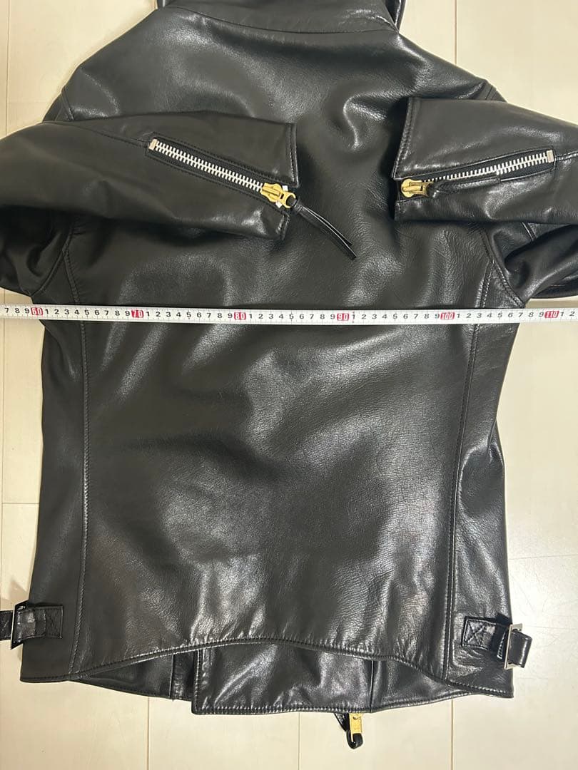 激レア ヴィヴィアンマン ホースレザージャケット 48 ライダース ハイネック