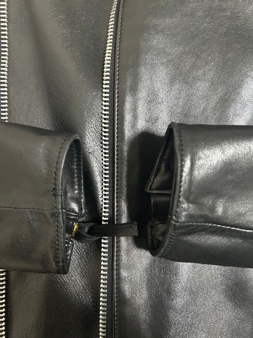 激レア ヴィヴィアンマン ホースレザージャケット 48 ライダース ハイネック