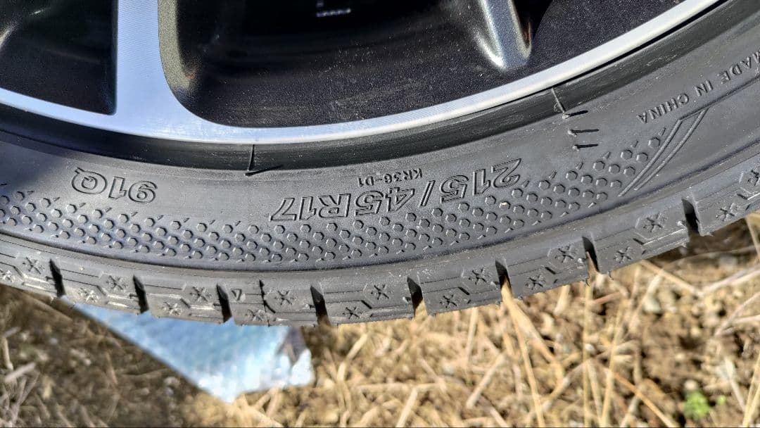 a*a様 トヨタ（スバル）純正ホイール Kenda KR36 215/45R17