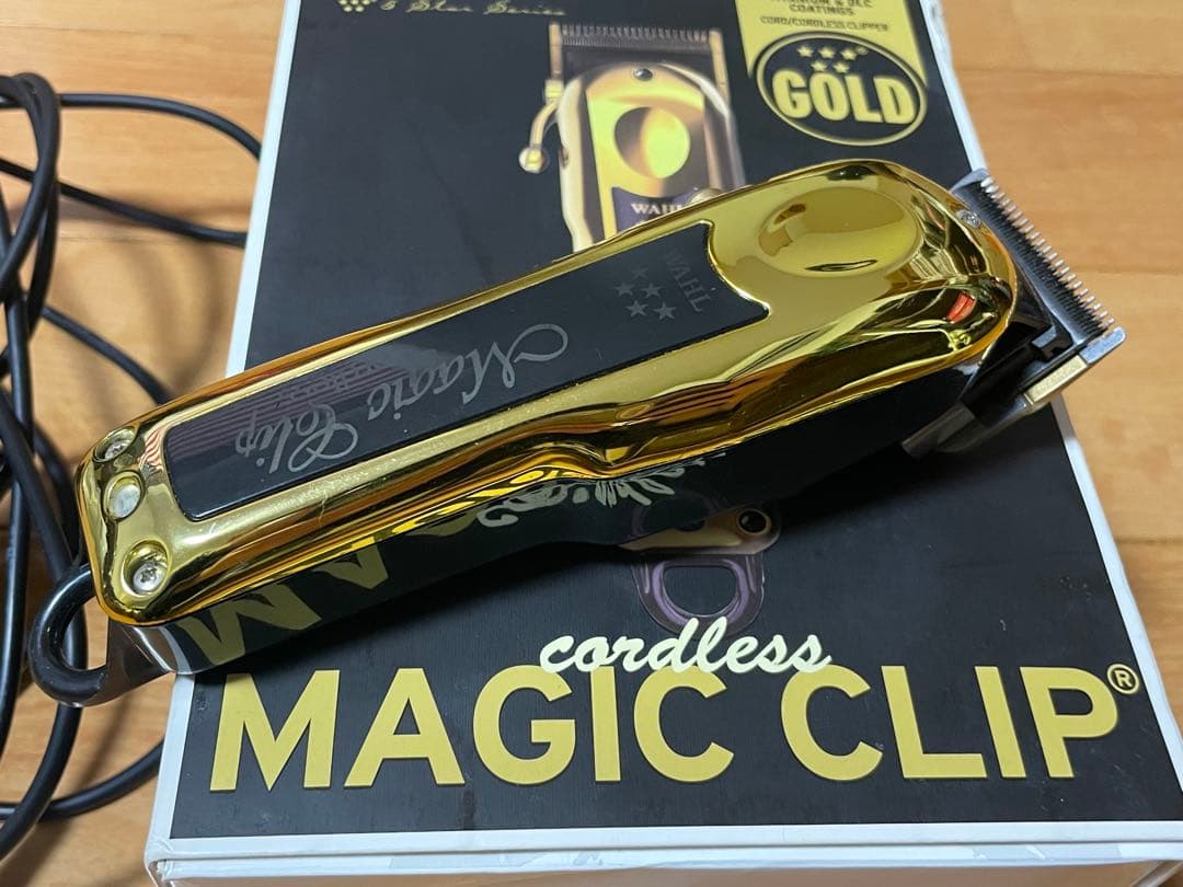 WAHL Magic Clip Cordless ゴールドバリカン
