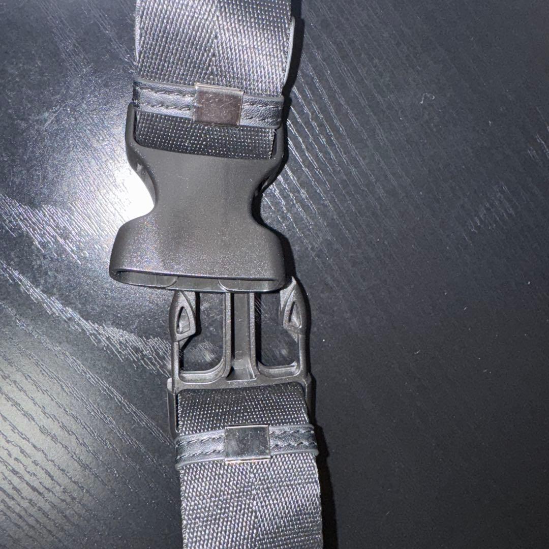 美品✨ BURBERRY バーバリー ナイロン ロゴ ボディバッグ ブラック