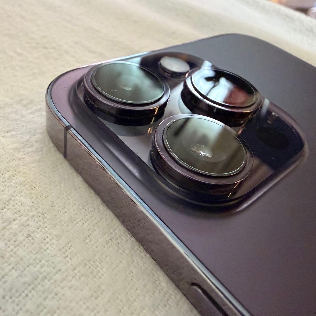 値下げ【大容量】1TB iPhone 14 Pro MAX本体 ディープパープル