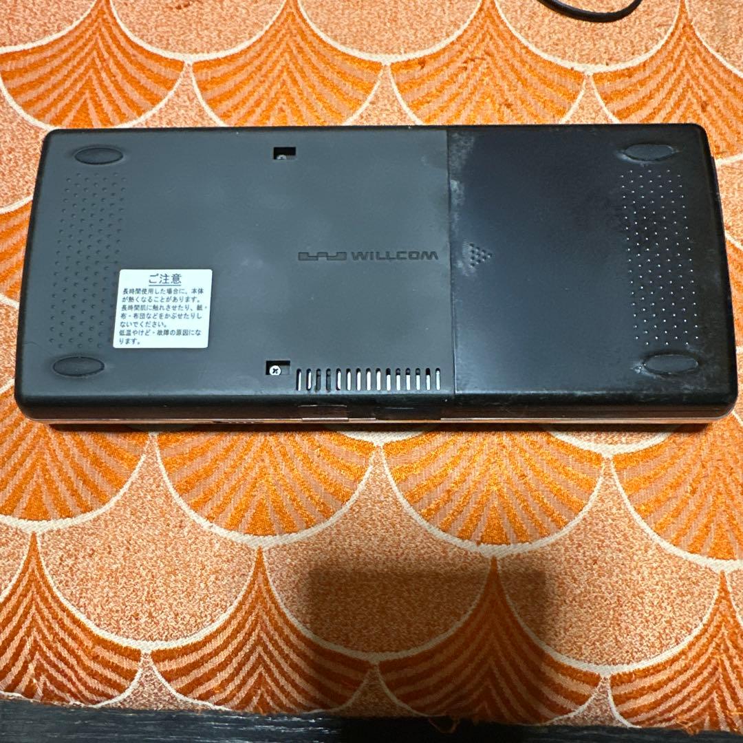 ほぼ新品　シャープ　ウィルコム　D4　本体一式　PC 携帯　スマホ　当時品