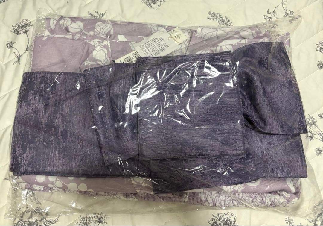 Cinematiq 2wayセパレート浴衣　S〜Mサイズ ラベンダー藤紫