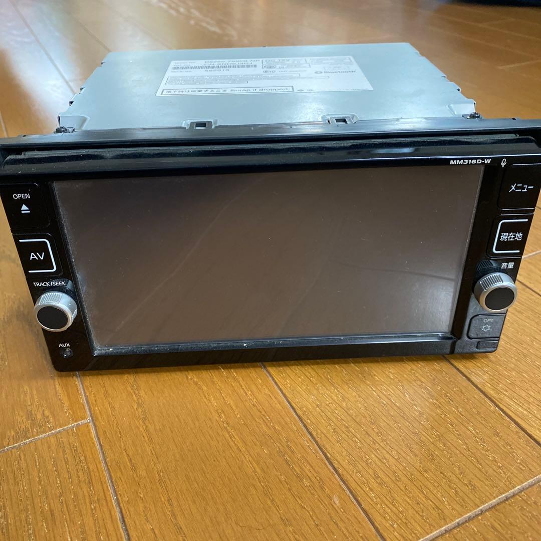 日産純正　カーナビ　MM316D-W
