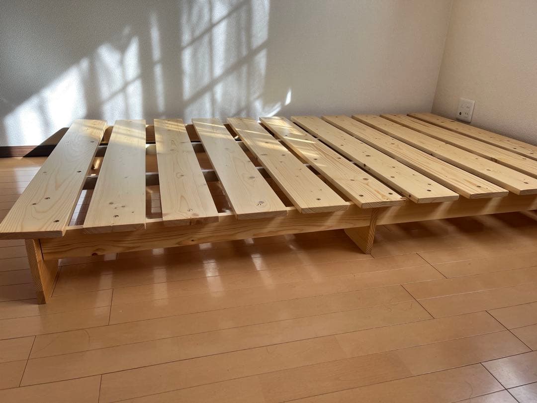 RASIK(ラシク) 天然木フラットデザイン セミダブルベッドフレーム