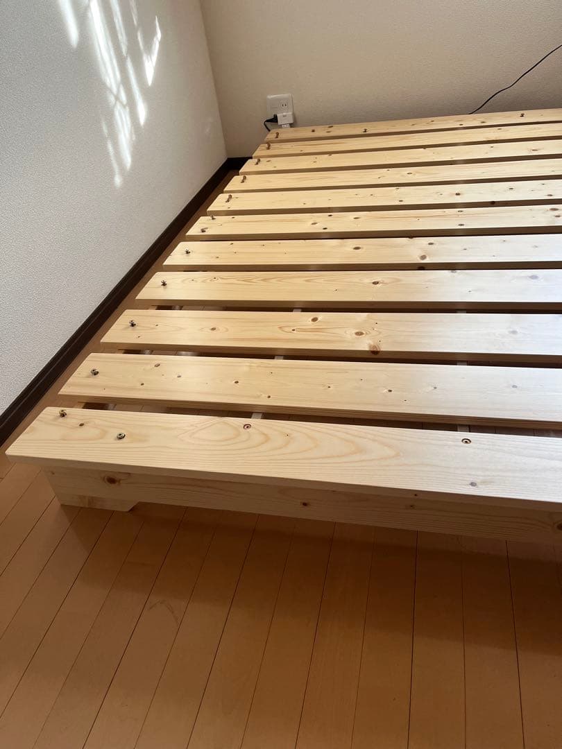 RASIK(ラシク) 天然木フラットデザイン セミダブルベッドフレーム