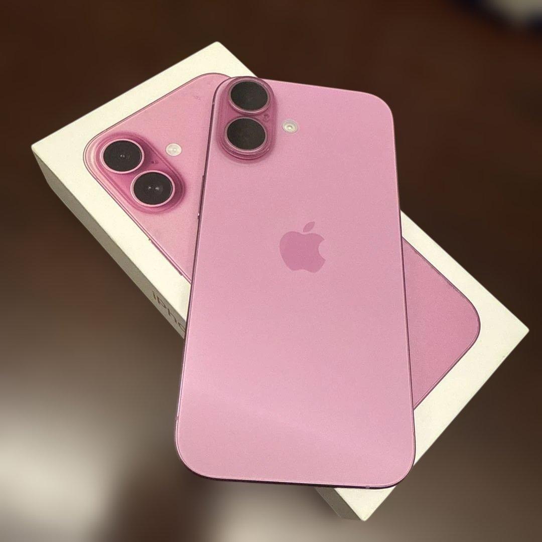 iPhone16 ピンク 本体 256G バッテリー最大容量98% 少し傷あり