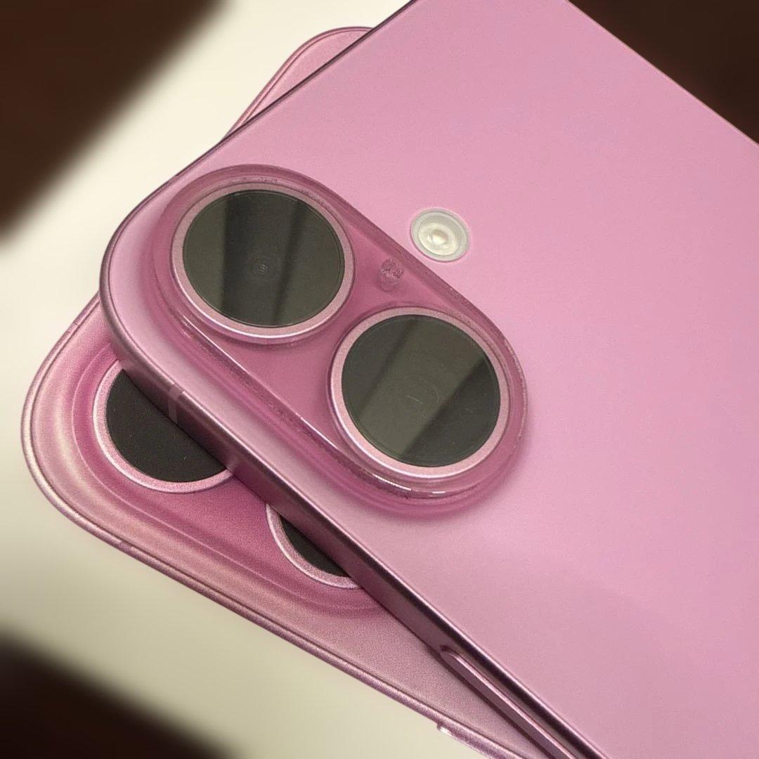 iPhone16 ピンク 本体 256G バッテリー最大容量98% 少し傷あり