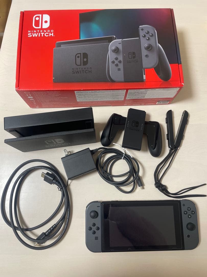 Switch ブラック カバー ジョイコン用充電スタンド セット★