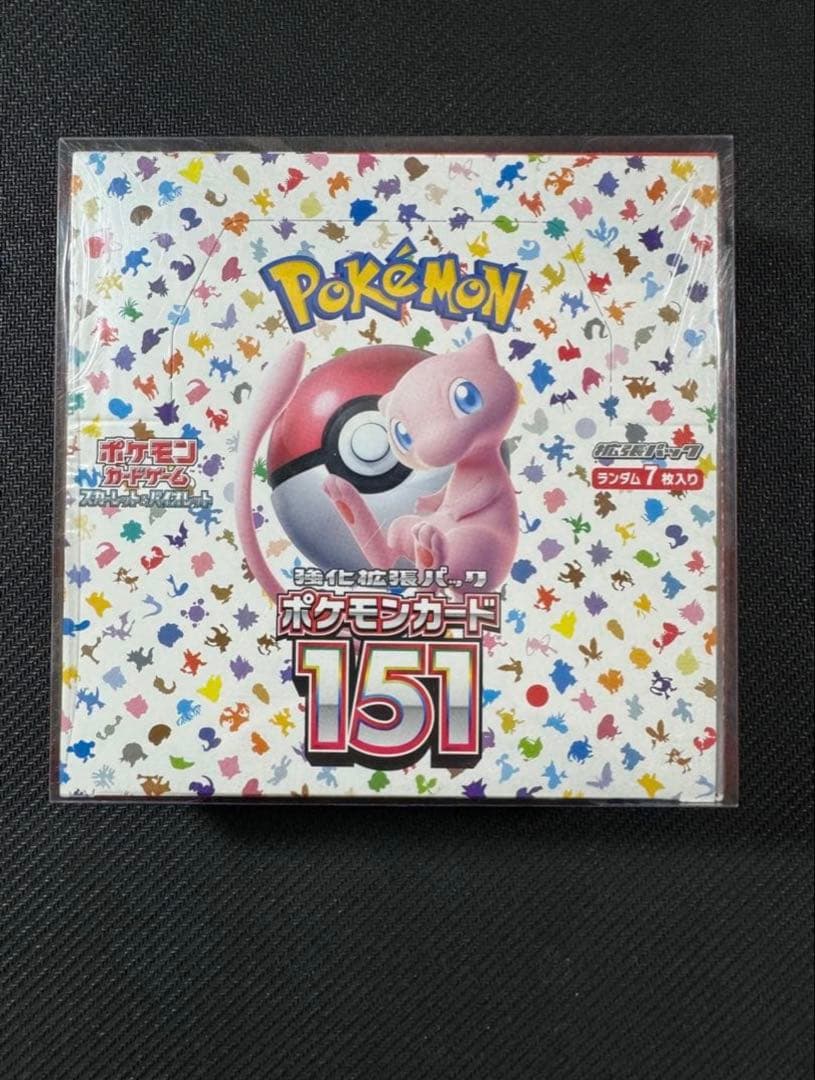 ポケモンカード151 新品未開封　シュリンク付き