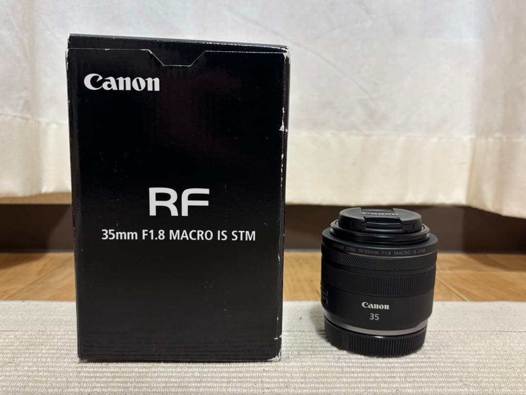 レンズ(単焦点) canon RF35mm f1.8 macro is stm