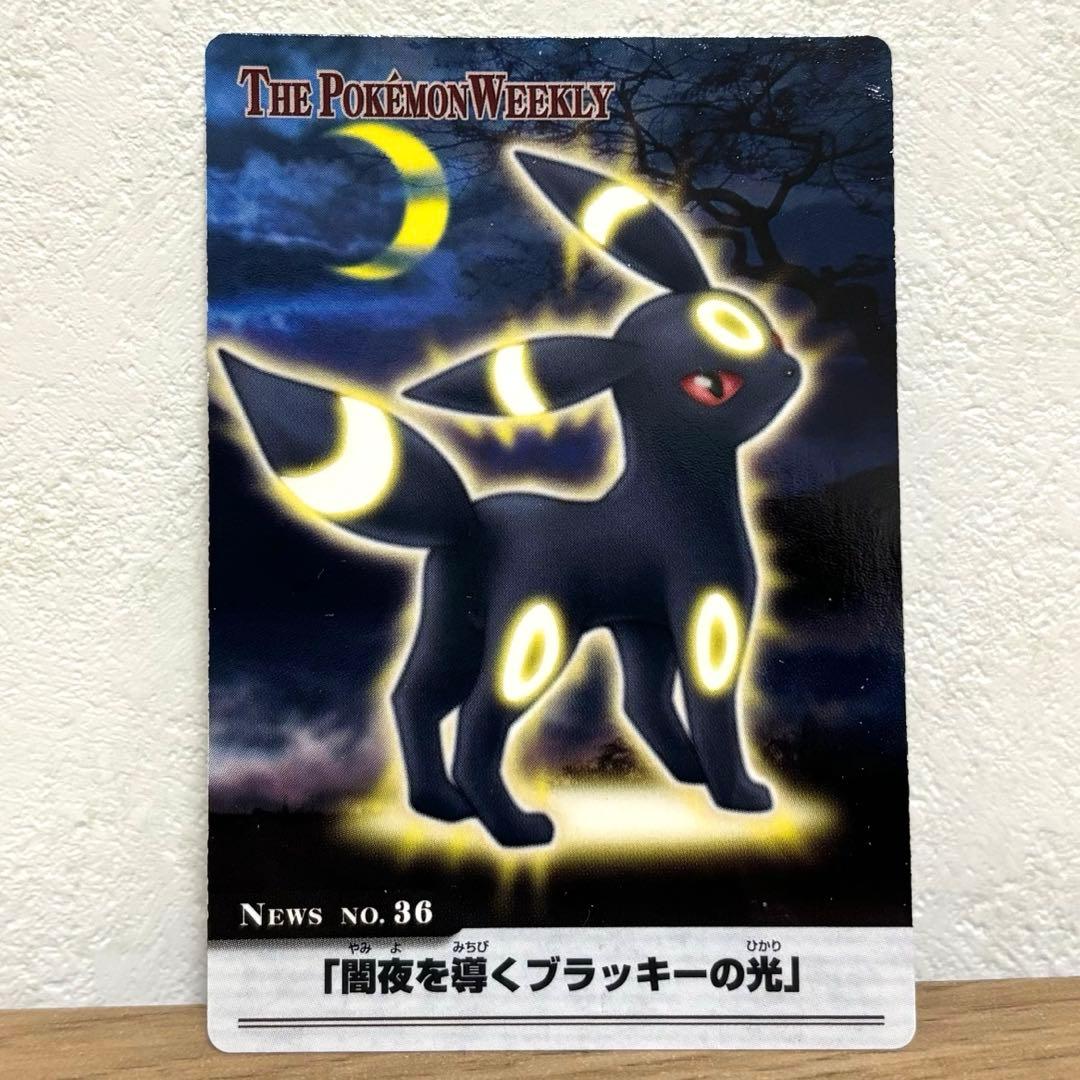 No.36「闇夜を導くブラッキーの光」