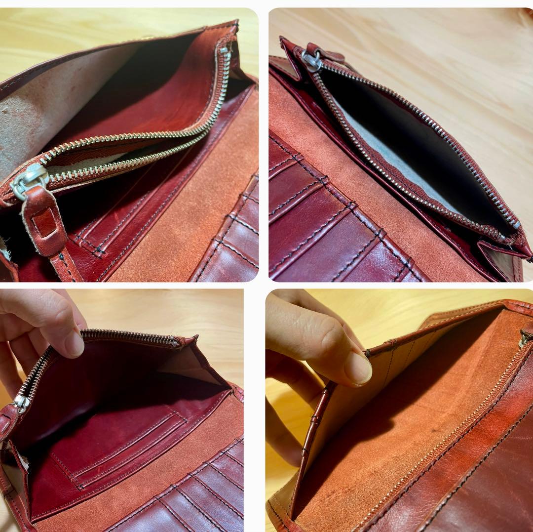 REDWINGブラウンレザー 長財布