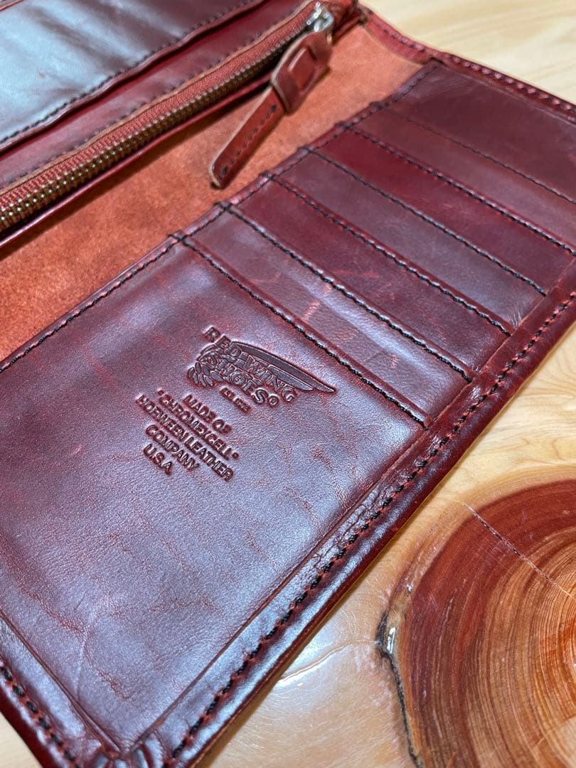 REDWINGブラウンレザー 長財布