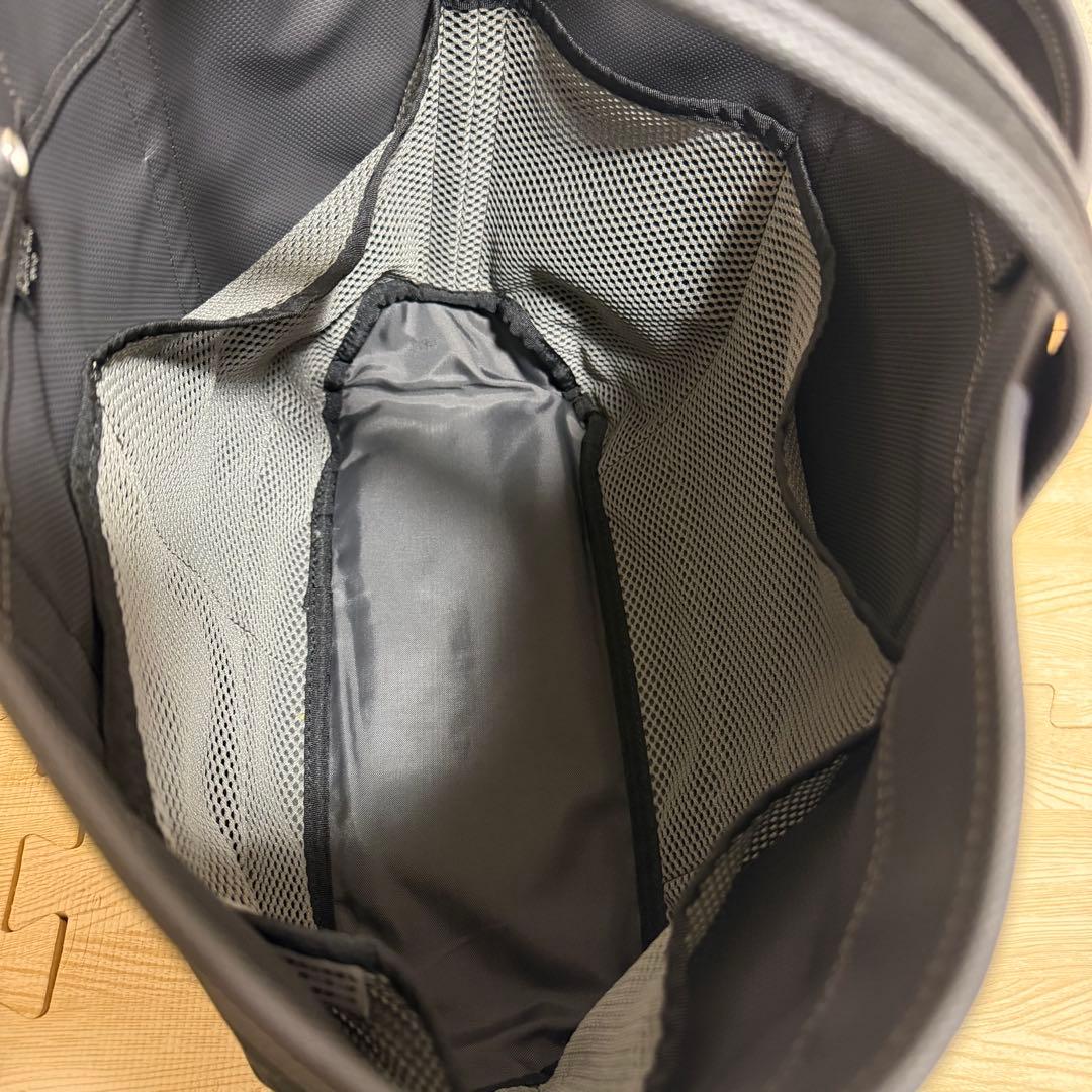 PORTER GIRL ボーイフレンド トート A4可 黒 ポーチ付