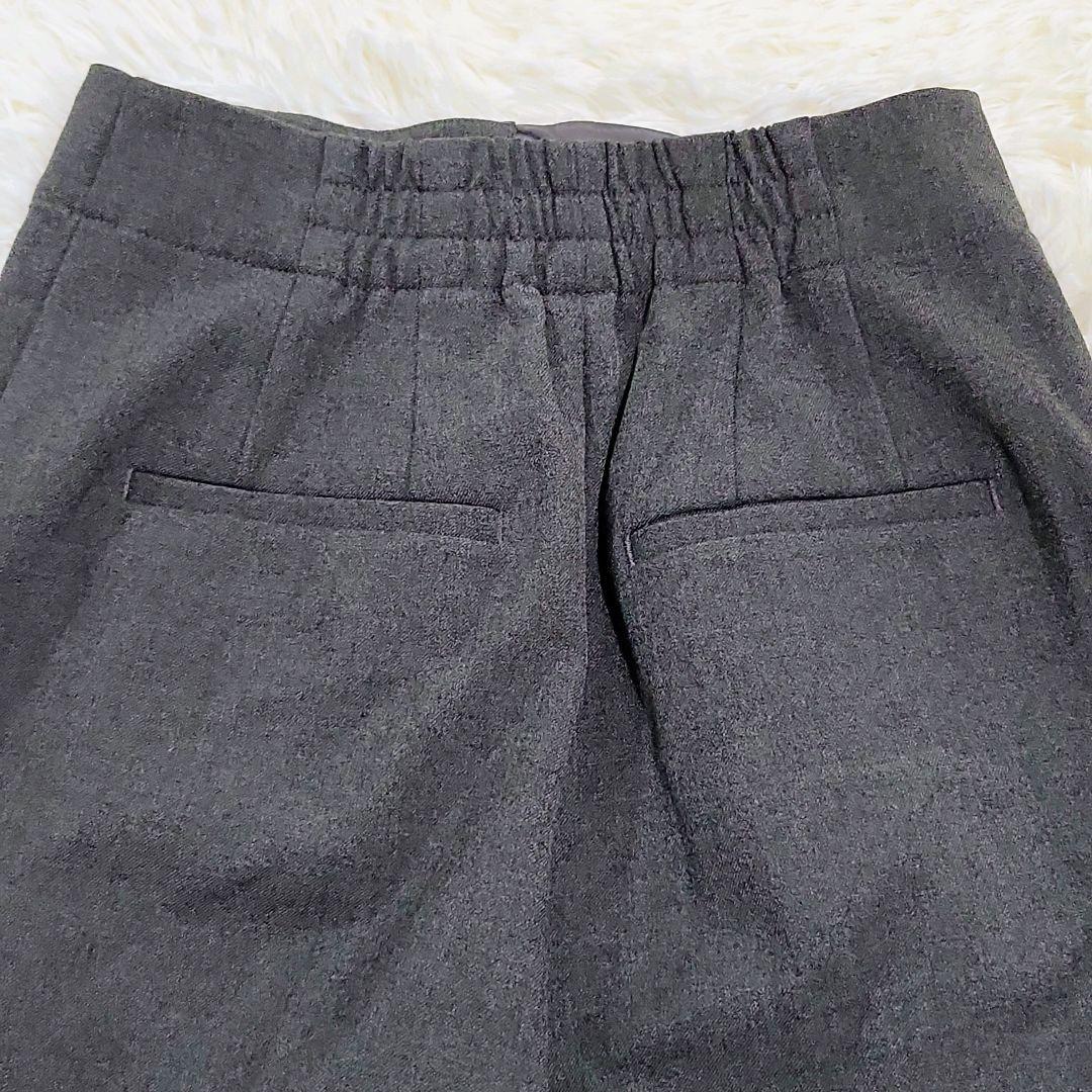 PLST プラステ ウォームリザーブ ノーカラージャケット ワイドパンツ S