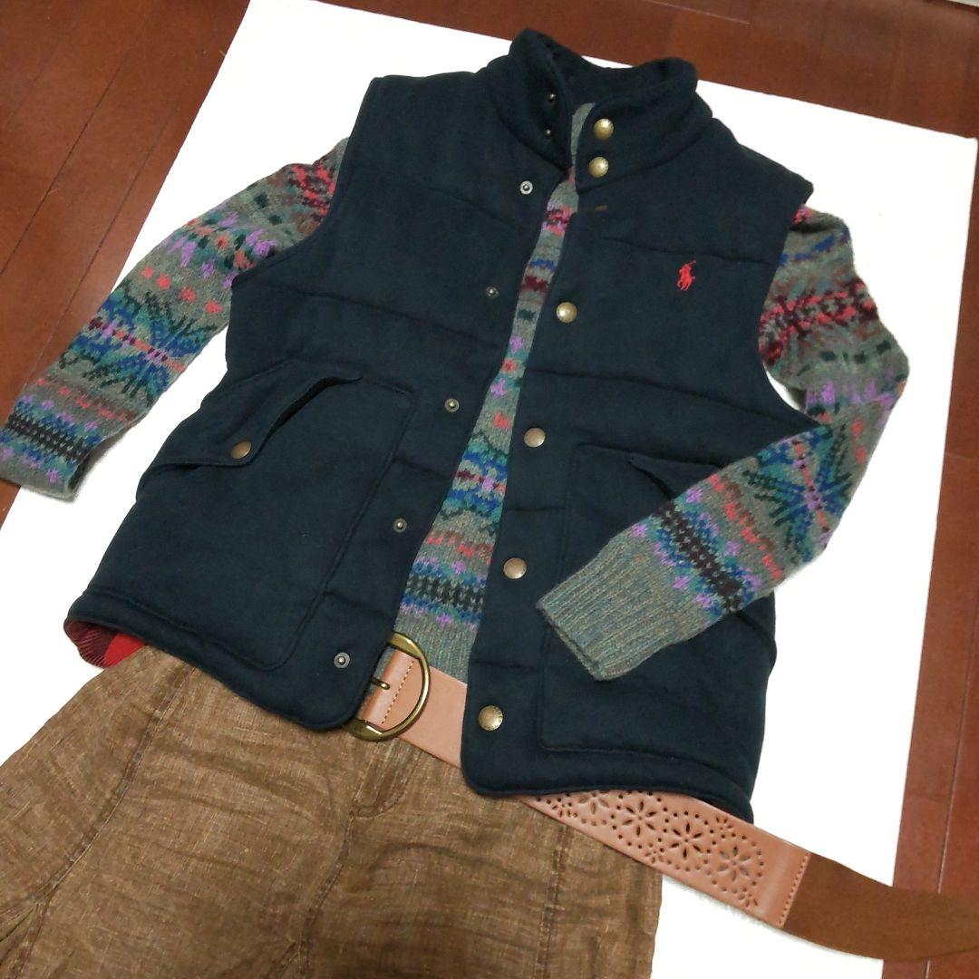 専用・ラルフローレン・ニット・セーター・フェアアイル柄