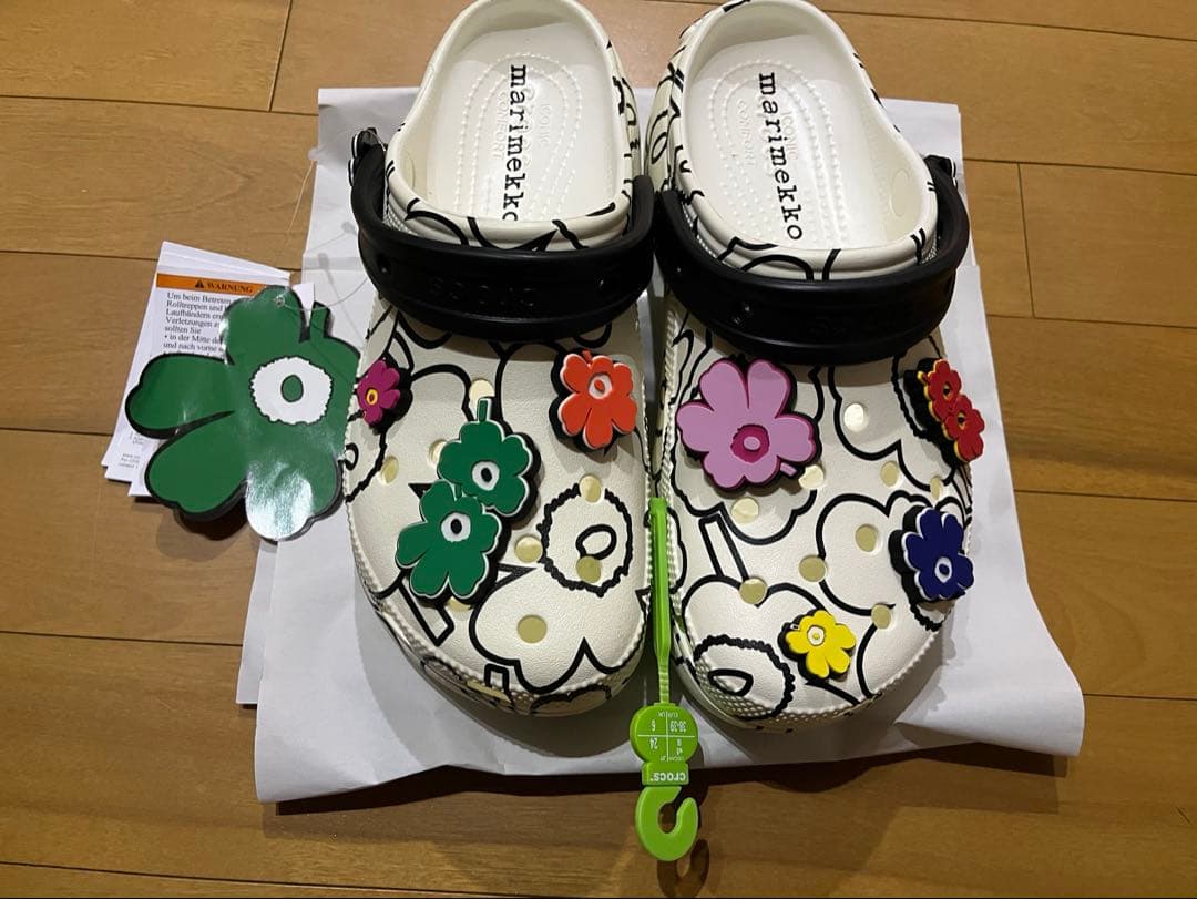 マリメッコ クロックス クラシック プラットフォーム ABC マート限定24cm