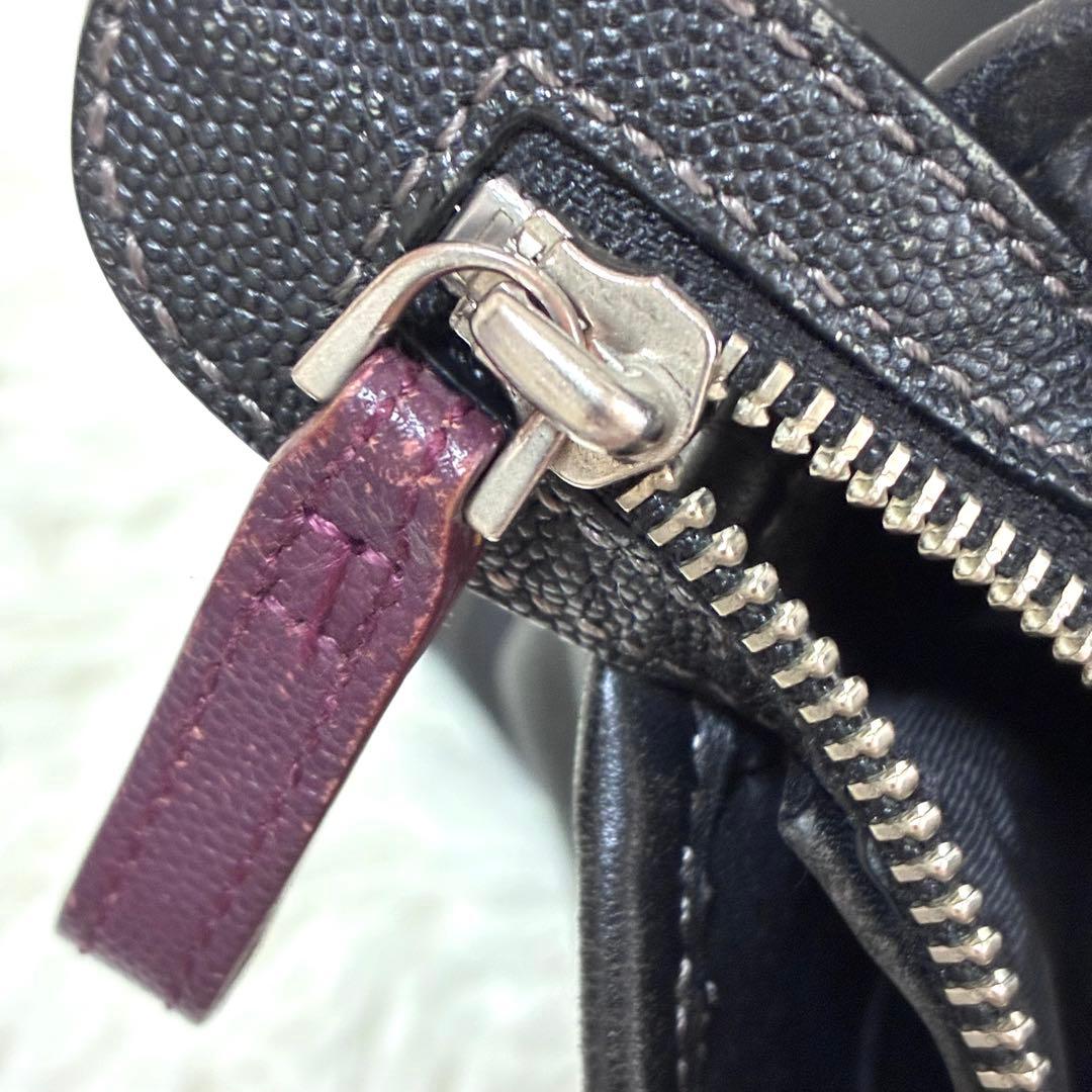 良品Paul smithポールスミス黒のレザートートバッグ