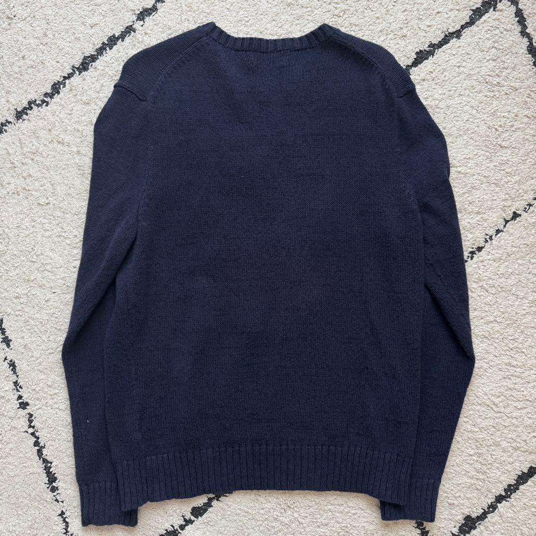 現行　ポロラルフローレン　ニット　ポロベア　コットンリネン　Mサイズ