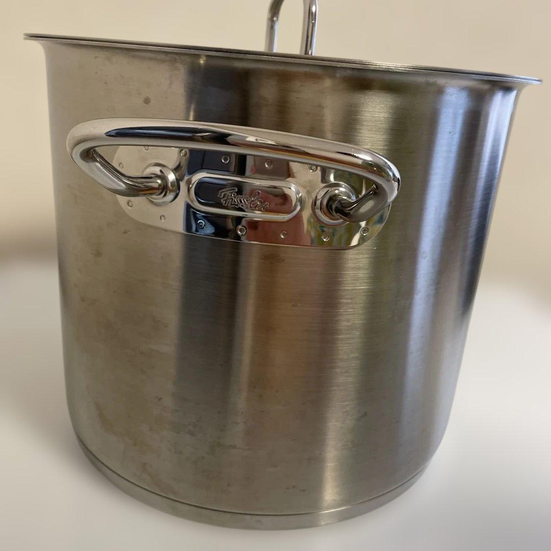 Fissler ステンレススチール 寸胴鍋　24センチ