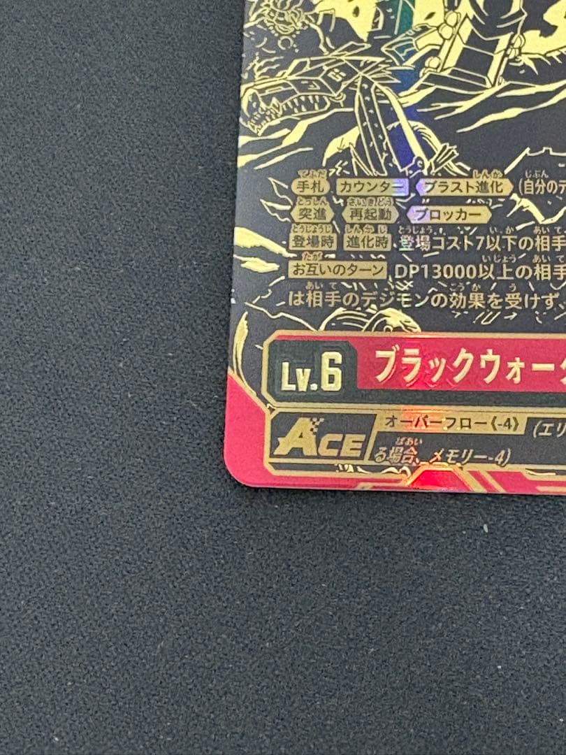 ブラックウォーグレイモンace 希少