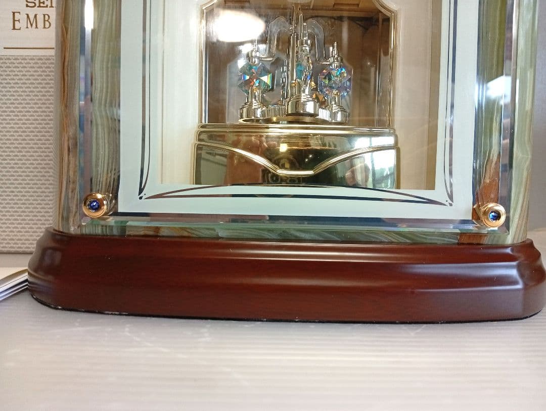 【新品未使用】【定価11万円】置時計SEIKOセイコーエンブレム　HW590M