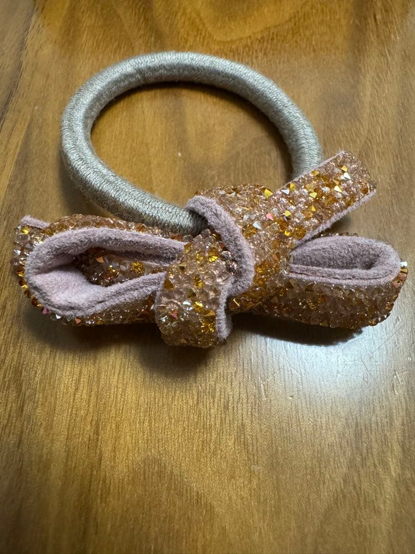 【超美品】acca 新作　ソバーリボンドレスポニー　ピンク