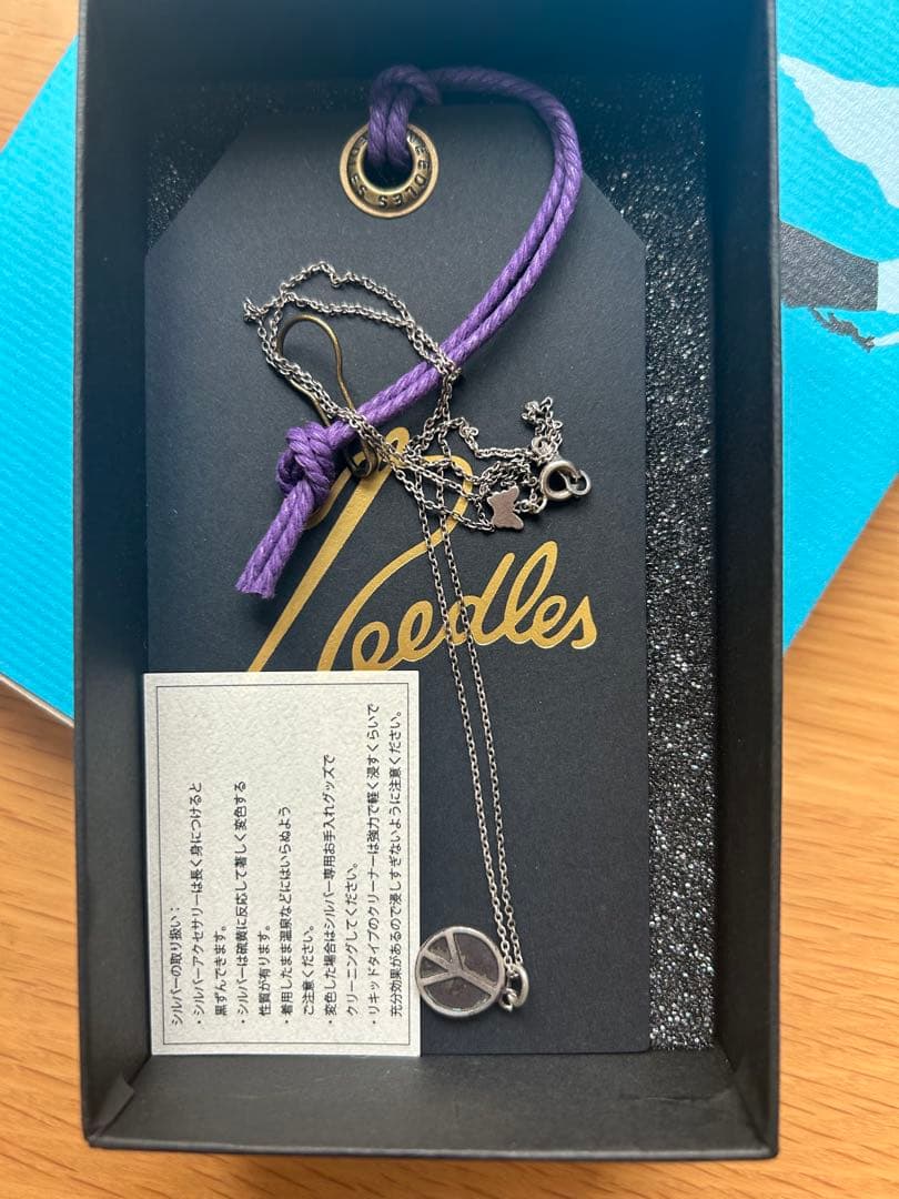 Needles ニードルス ピースマーク ネックレス