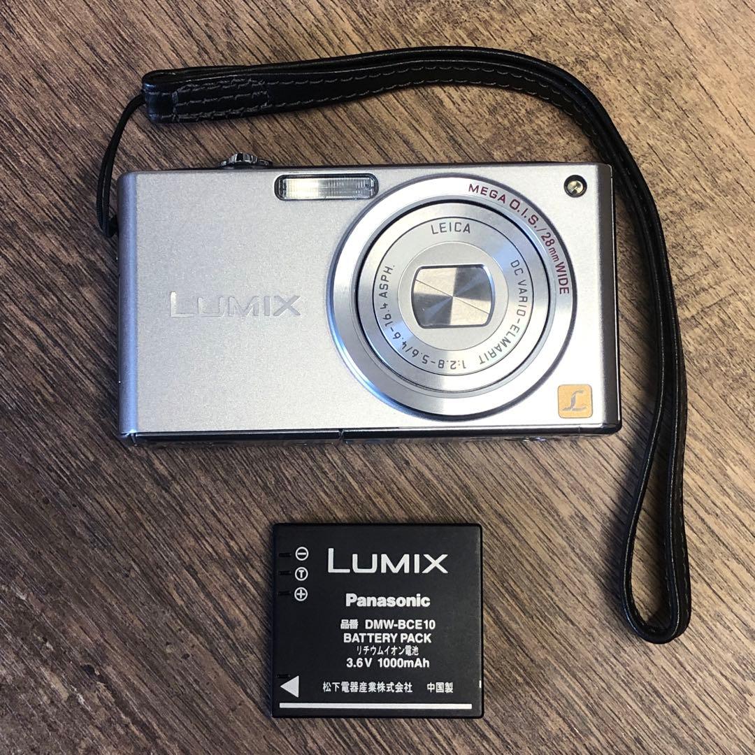 動作確認済 Panasonic LUMIX DMC-FX33 シルバー