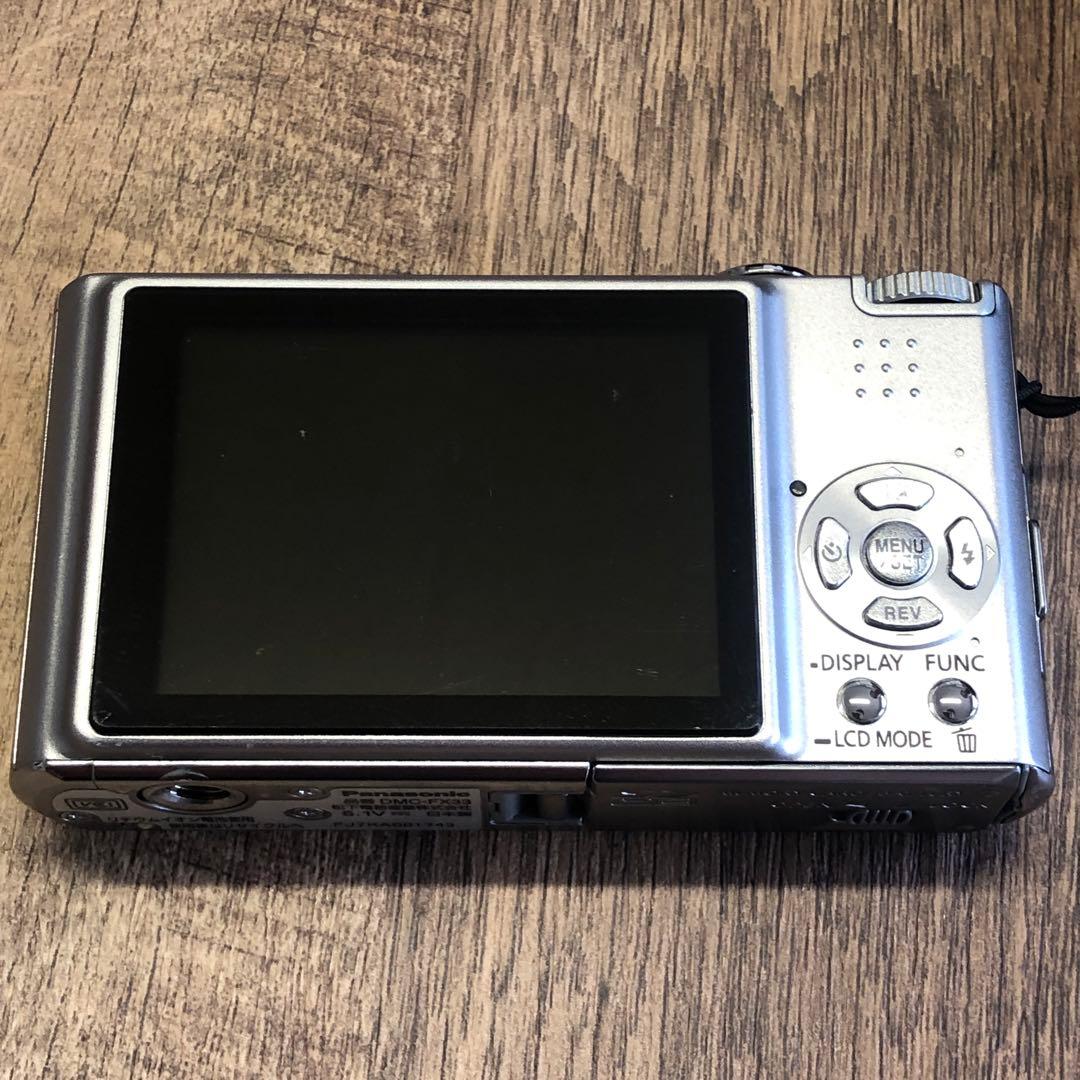 動作確認済 Panasonic LUMIX DMC-FX33 シルバー