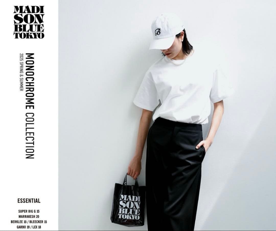 madisonblue CAP white ホワイト　BCAP