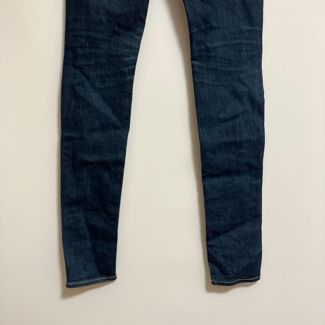 【サンローランパリ】デニム　ジーンズ　スリム　カジュアル　濃紺　28
