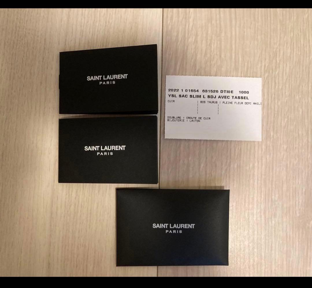 sin【超美品・新品同様】サンローラン　シンラージサック・ド・ジュール