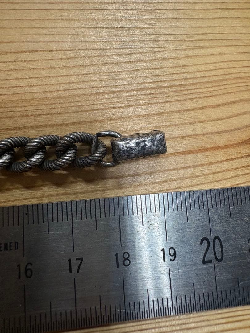 シルバーブレスレット 19.2cm 22.49g スウィートハートジュエリー