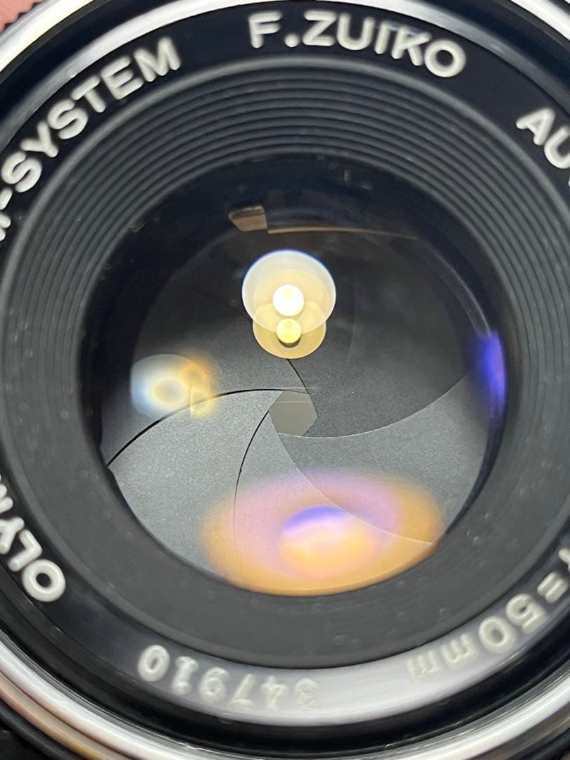 整備済 オリンパス OLYMPUS OM-1 F.ZUIKO F1.8 50mm