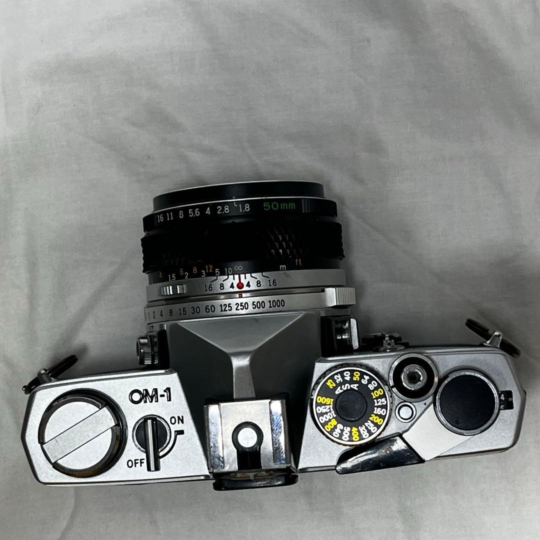 整備済 オリンパス OLYMPUS OM-1 F.ZUIKO F1.8 50mm