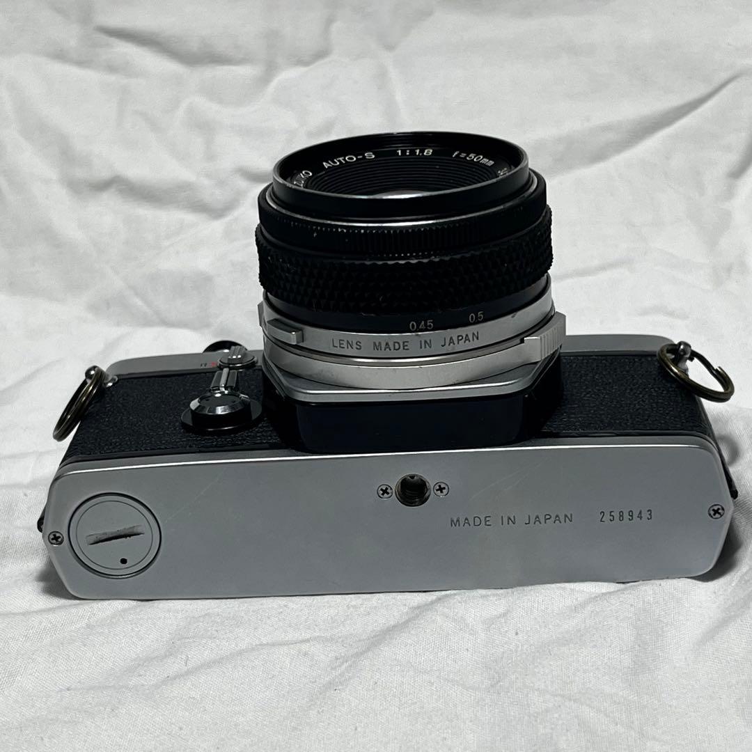 整備済 オリンパス OLYMPUS OM-1 F.ZUIKO F1.8 50mm