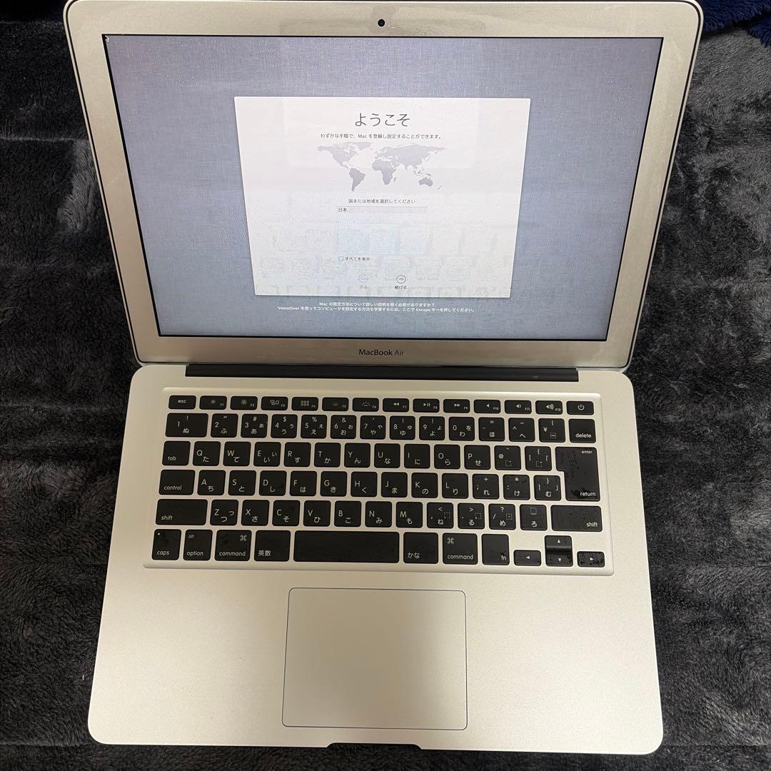 MacBook Air 13インチ シルバー 充電器付き　a1369