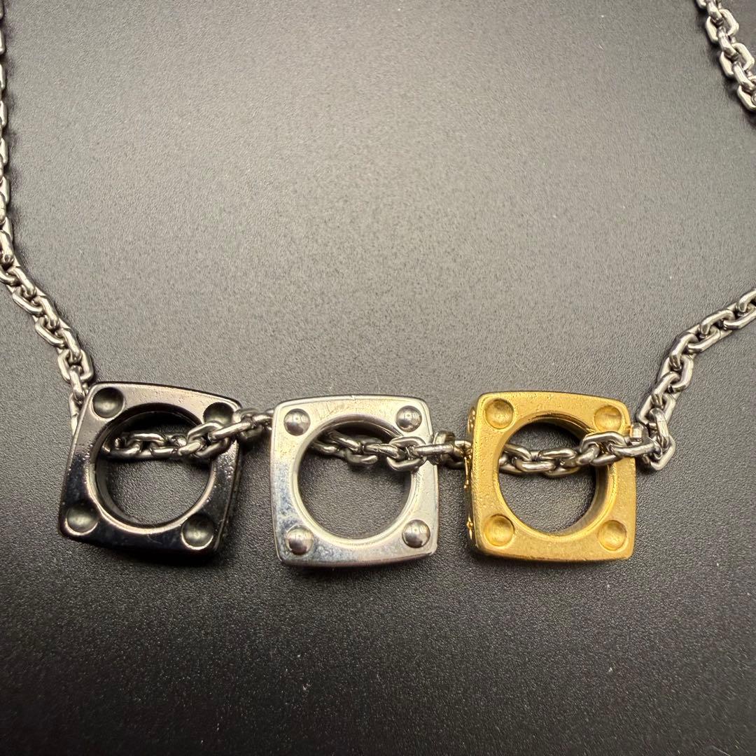 【美品】Louis Vuitton ネックレス　モノグラム ボールド