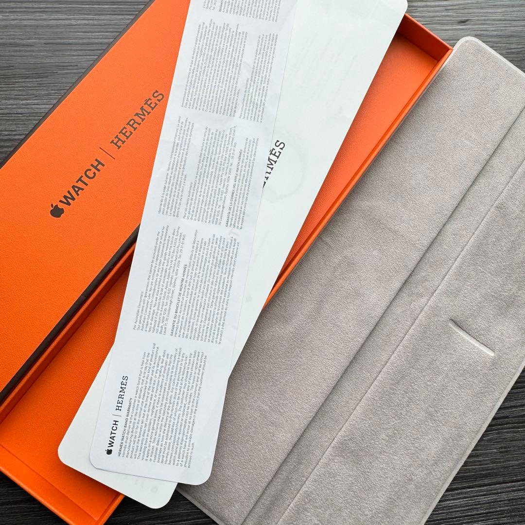 2594 Apple Watch エルメス　ベトン　ドゥブルトゥール　二重