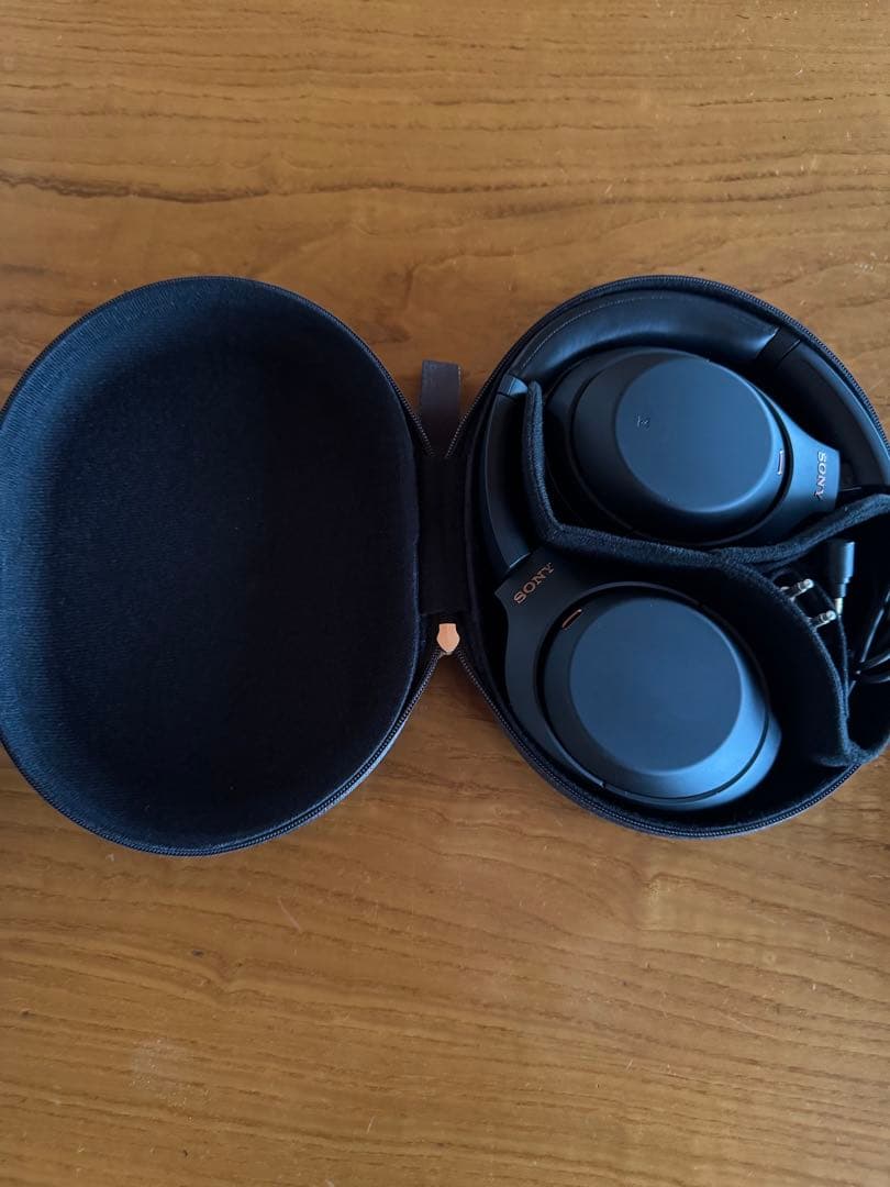Sony ワイヤレスヘッドホン WH-1000XM4 イヤーパッドカバー付き