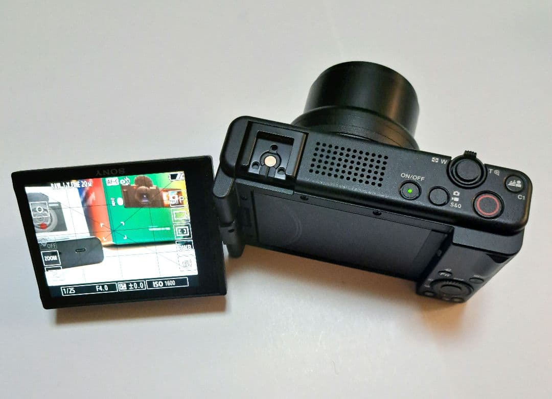 SONY VLOGCAM （ZV-1M2）シューティンググリップキット、充電器