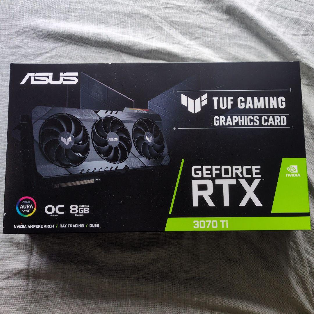 ASUS TUF-RTX3070TI-O8G-GAMING 【動作確認済み】