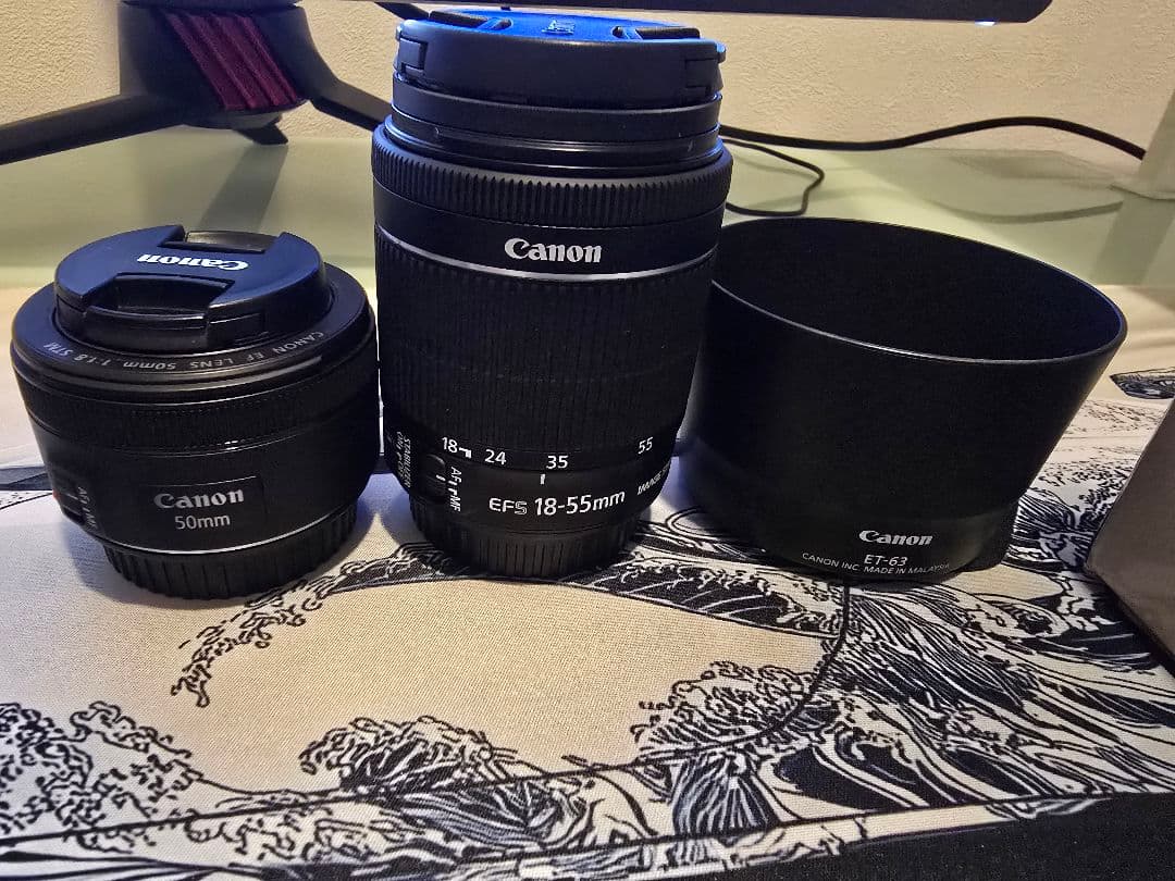 デジタルカメラ Canon EOS Kiss X8i + EF50mm F1.8 STM