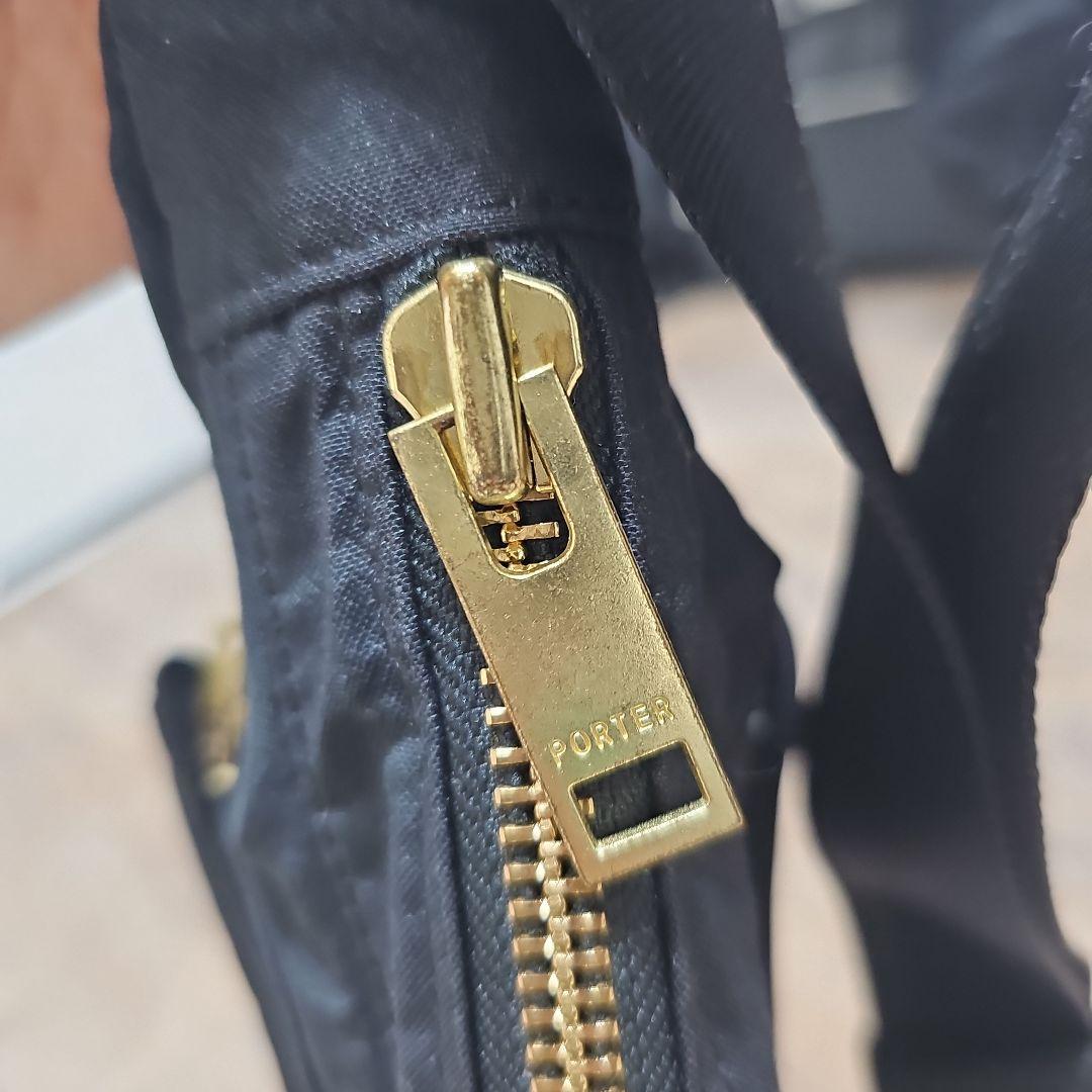【未使用】PORTER　吉田カバン　ブラックショルダーバッグ