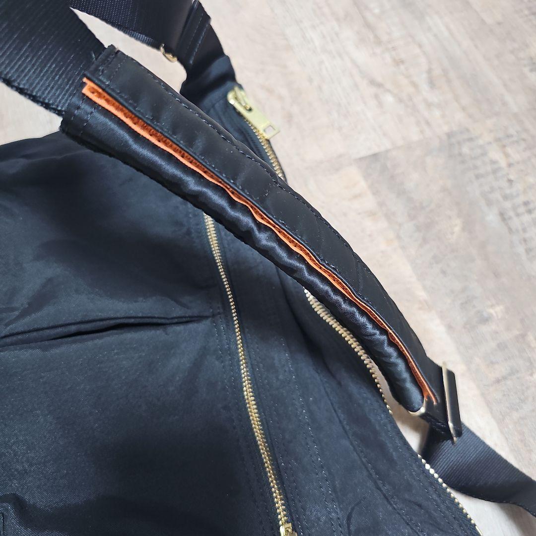 【未使用】PORTER　吉田カバン　ブラックショルダーバッグ